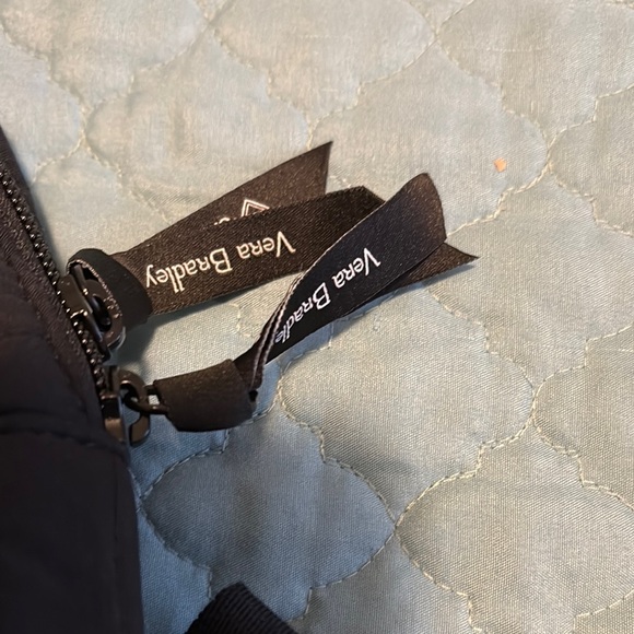 Vera Bradley mini quilted backpack Black Quilted Backpack, new with tag - Picture 4 of 7